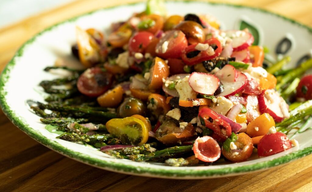 MEDITERRANEAN ASPARAGUS SALAD Dimitras Dishes