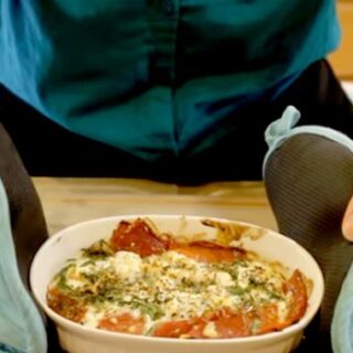 HERBED BAKED EGGS WITH FETA