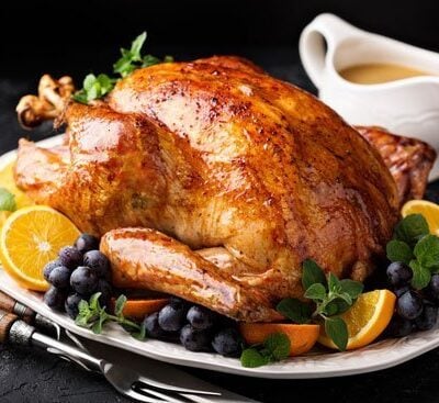 Holiday Roast Turkey With Gravy