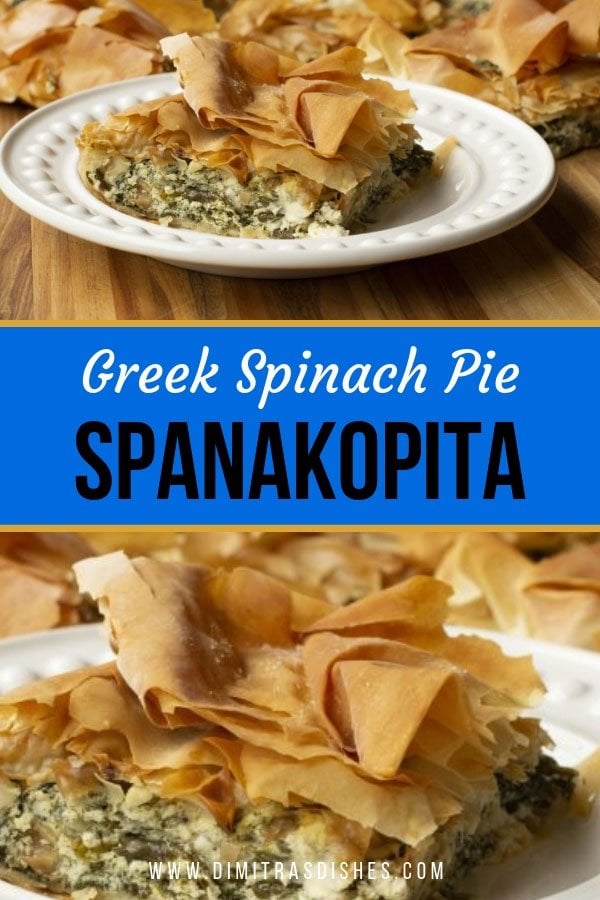 Learn How To Make Spanakopita Greek Spinach Pie