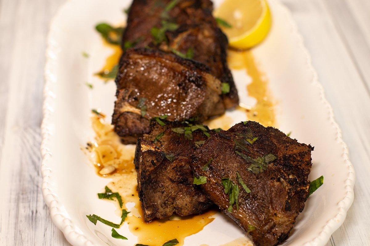 How to Cook Lamb Chops PanFried, Greek Style! Dimitras Dishes