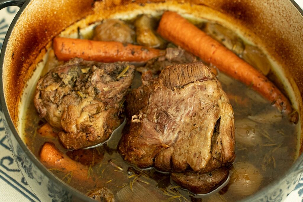 Greek Lamb Pot Roast Dimitras Dishes