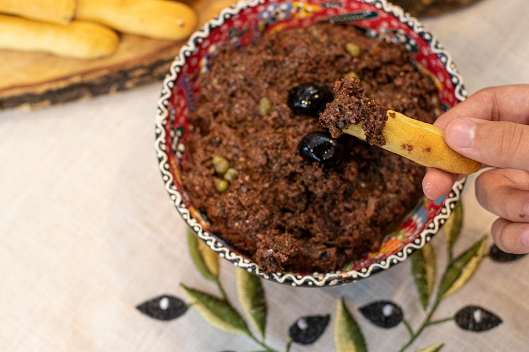 Greek Olive Paste Πάστα ελιάς Dimitras Dishes