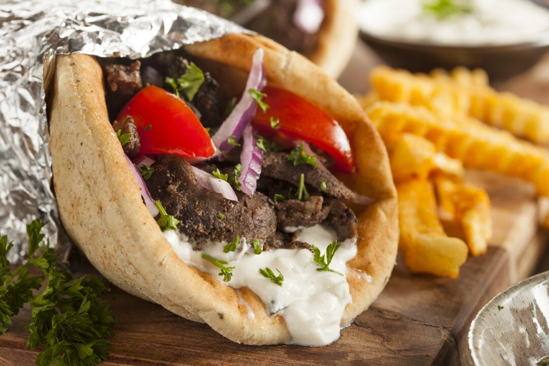 The Ultimate GreekAmerican Gyro Pita Dimitras Dishes