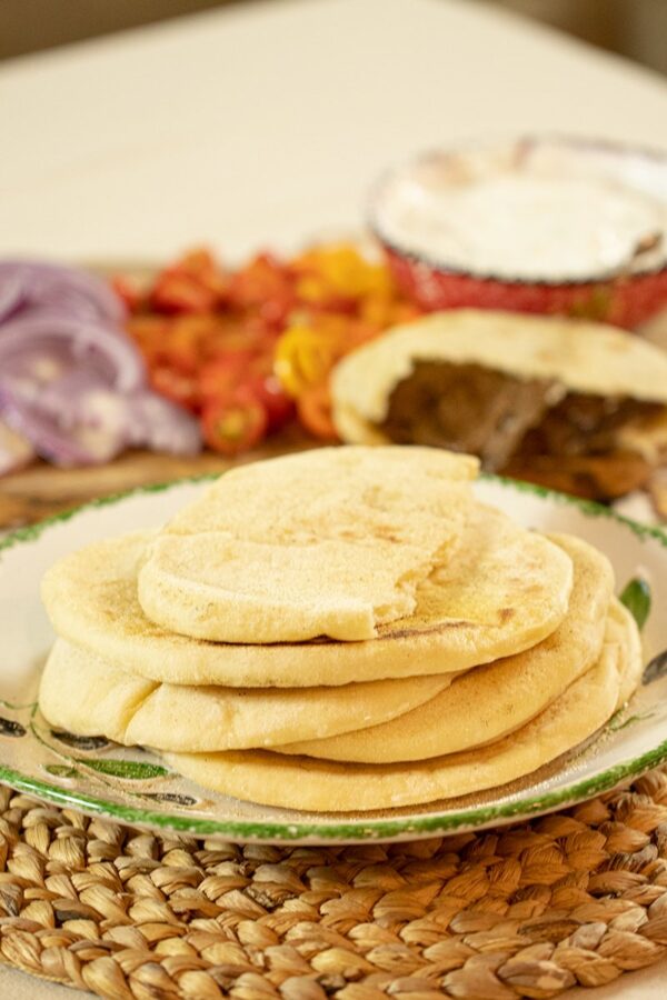 The Best and Softest Homemade Pocket Pita Bread Recipe Dimitras Dishes