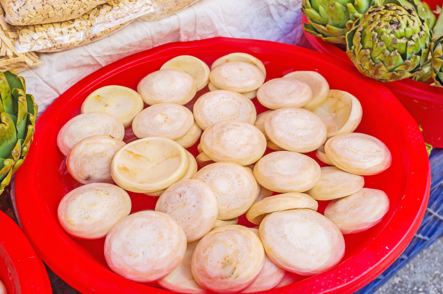 Mediterranean Stuffed Artichoke Bottoms Dimitras Dishes