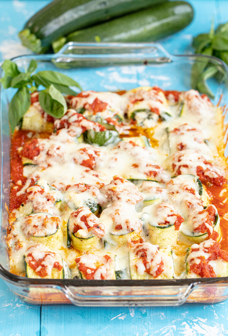 Zucchini Rolls: Greek-Style with Spinach & Feta