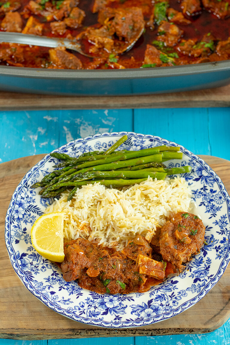 Baked Harissa Lamb Stew Dimitras Dishes