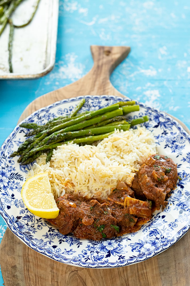 Baked Harissa Lamb Stew Dimitras Dishes