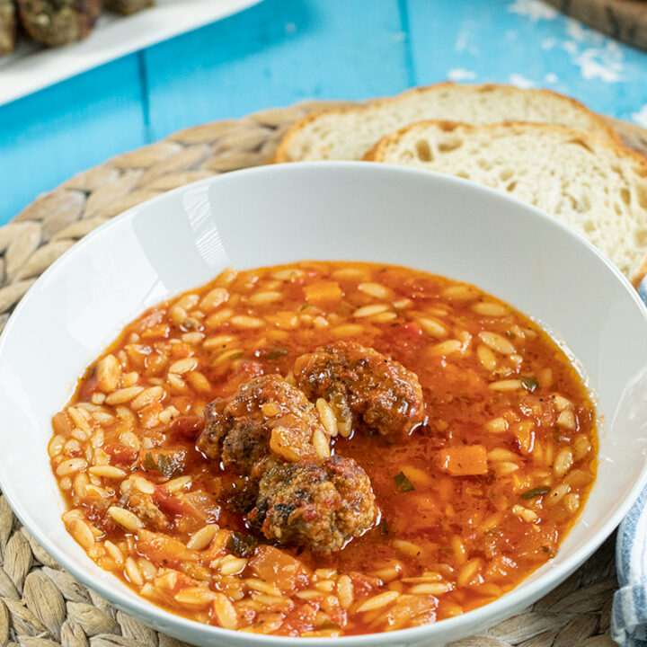 Gemista Soup: Greek-Style Stuffed Pepper Soup