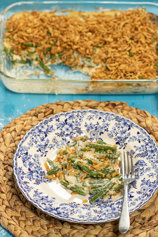 Green Bean Casserole without Mushroom Soup Dimitras Dishes