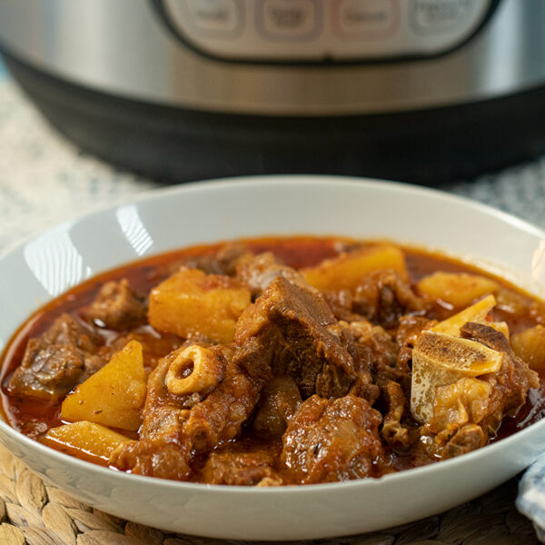 GreekStyle Lamb Stew in the Instant Pot Dimitras Dishes