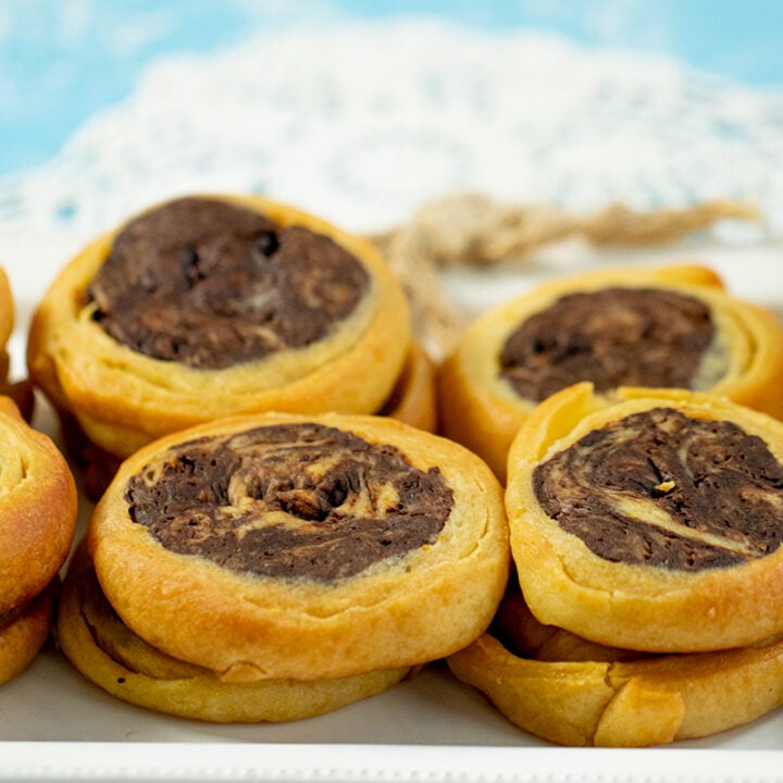 Roxakia (Vegan Vanilla & Chocolate Greek Pastries)