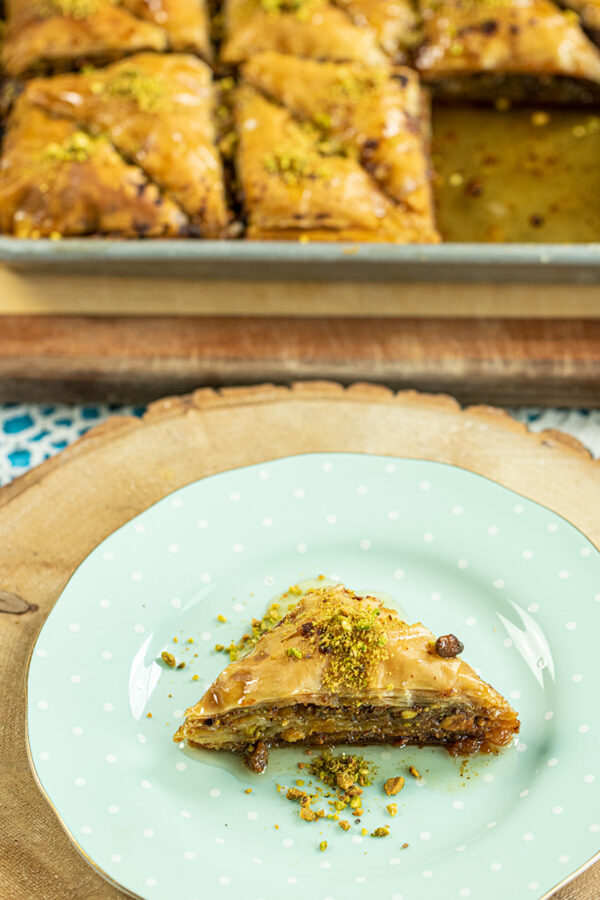 Easy & Delicious Pistachio Baklava Dimitras Dishes