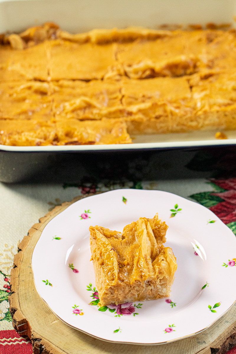 Ruffled Pumpkin Pie (Phyllo Crinkle) Dimitras Dishes