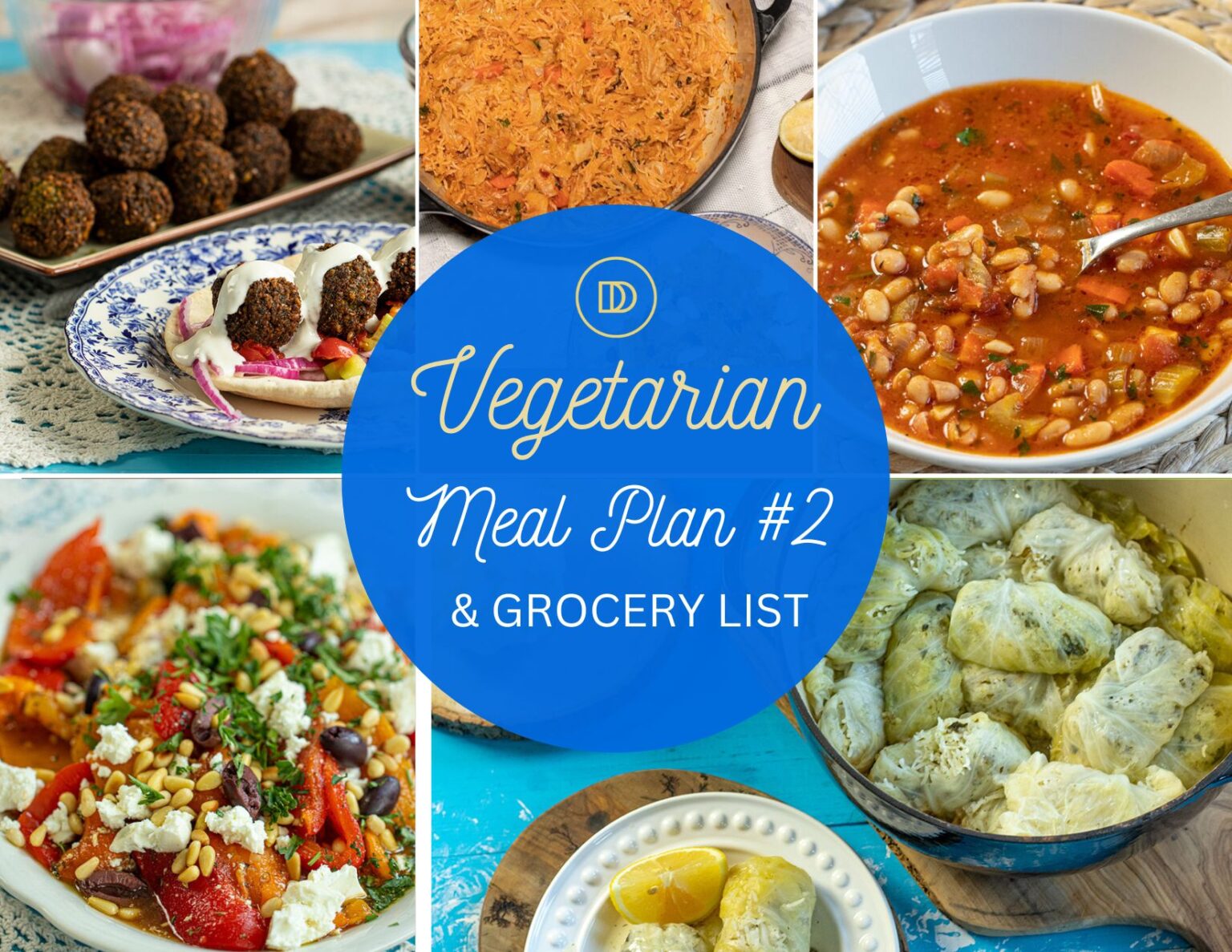 Vegetarian Meal Plan (2) - Dimitras Dishes