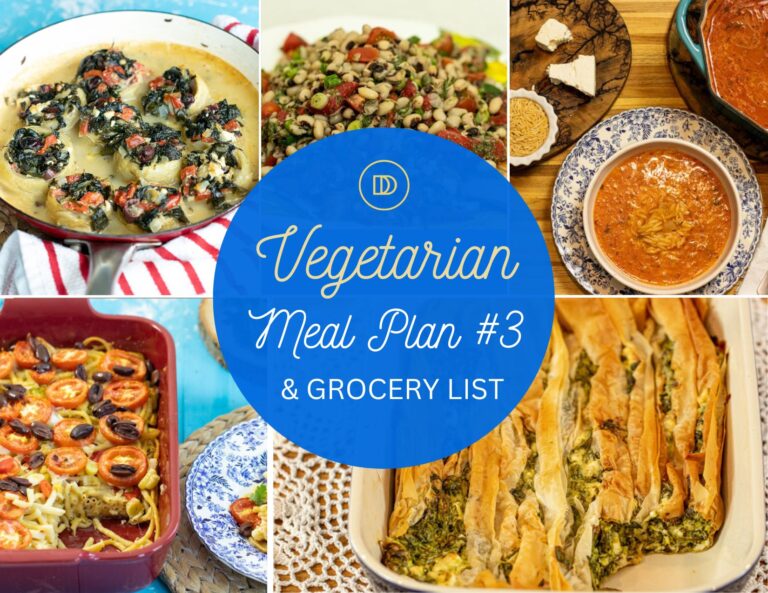 Vegetarian Meal Plan 3 - Dimitras Dishes