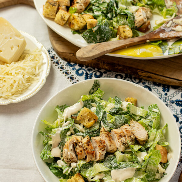 Easy Homemade Caesar Salad without Anchovies & Raw Eggs Dimitras Dishes