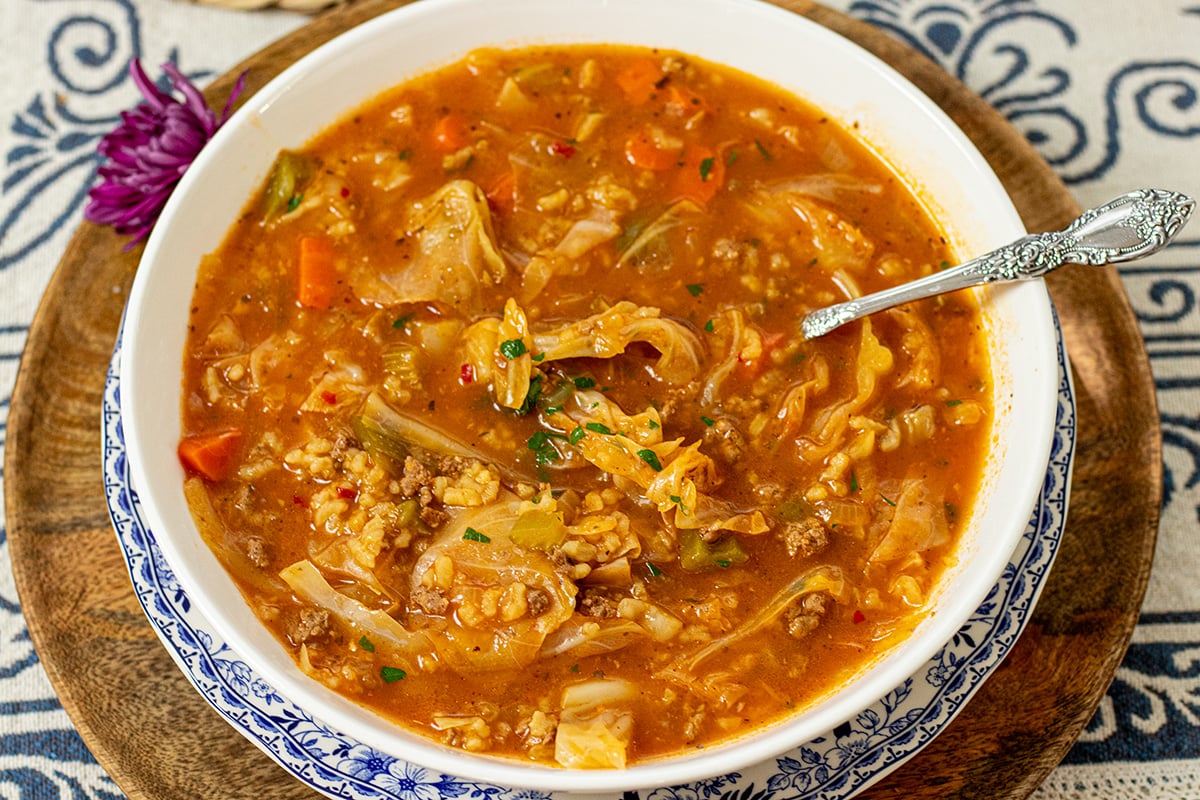 Mediterranean Cabbage Soup
