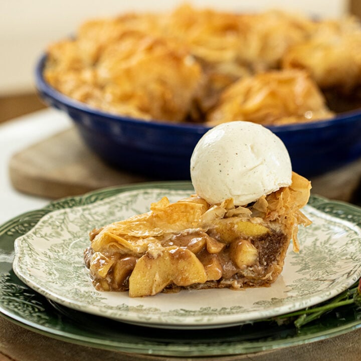 Baklava Apple Phyllo Pie