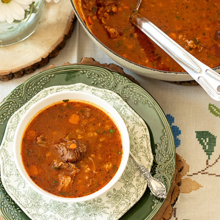 Greek Beef & Barley Soup (You’ll Love This Cozy One-Pot Meal)