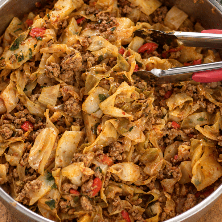 Mediterranean Dirty Cabbage with Beef